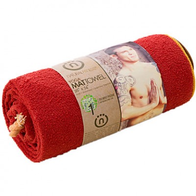 Yoga Towels Odor Free / Eco Friendly / Non Toxic Red  
