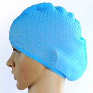 Unisex Silicone Material Swim Caps for Swimming and Diving(Assorted Colors)