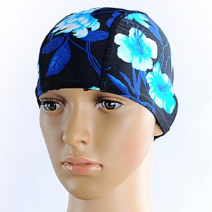 Unisex Polyster Material Swim Caps for Swimming and Diving(Random Colors)