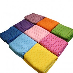 Yoga Towels Non Toxic Superfinr Fiber Pink / Blue / Green / Orange / Dark Blue / Dark Purple  