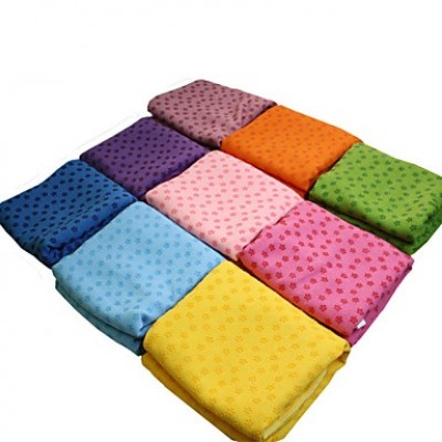 Yoga Towels Non Toxic Superfinr Fiber Pink / Blue / Green / Orange / Dark Blue / Dark Purple  